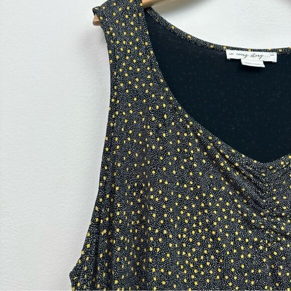 Penningtons In Every Story Dotted Sleeveless Blouse Size 3X - Picture 3 of 9